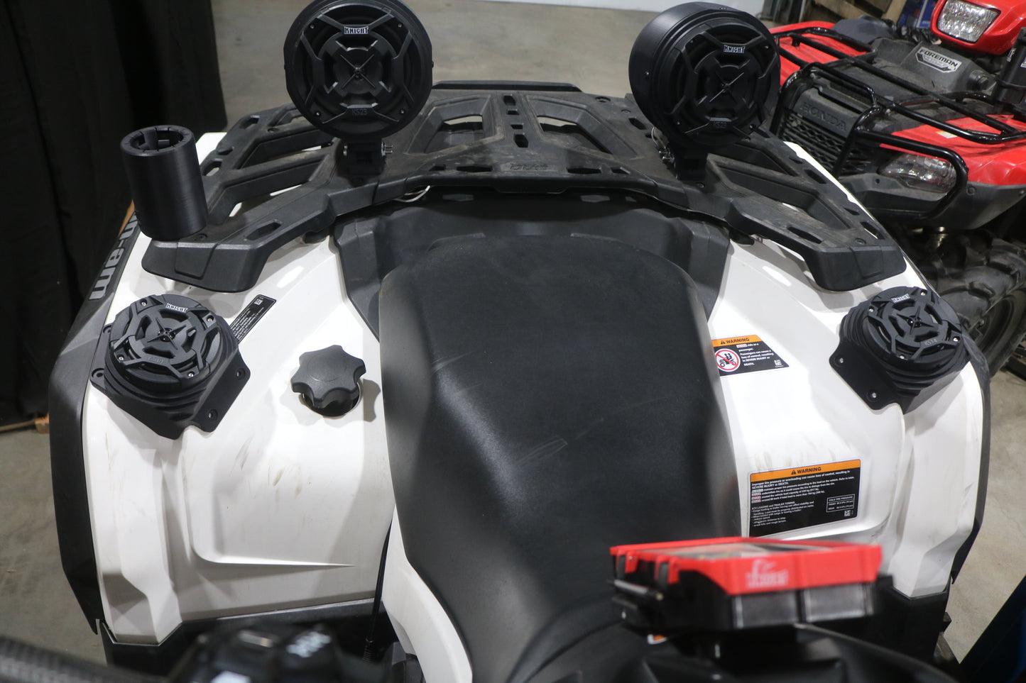 Can Am Outlander (12–26) Bluetooth LED ATV Surround Sound System