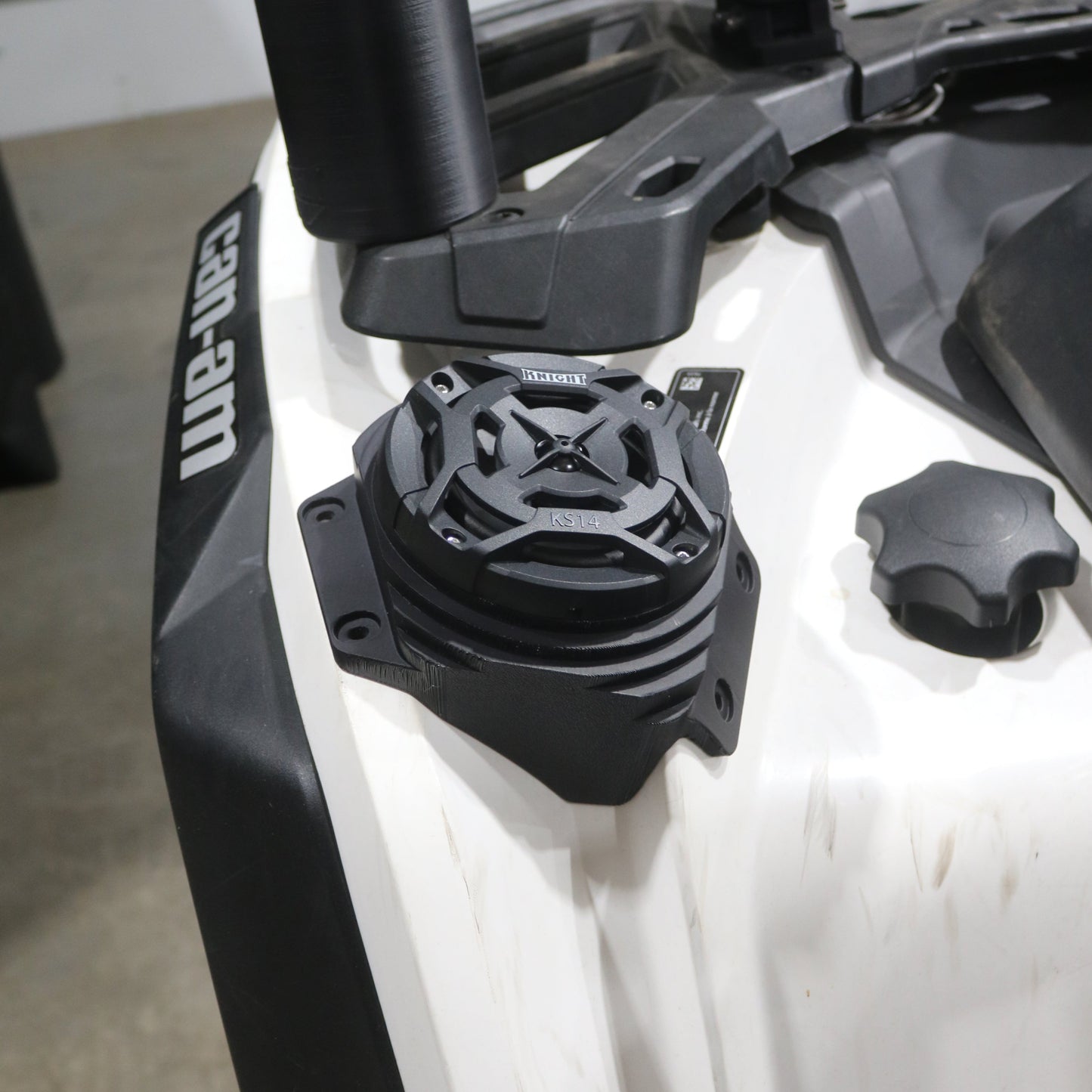 Can-Am Outlander Bluetooth ATV Rear Speaker Pod Add Ons - Housings Only