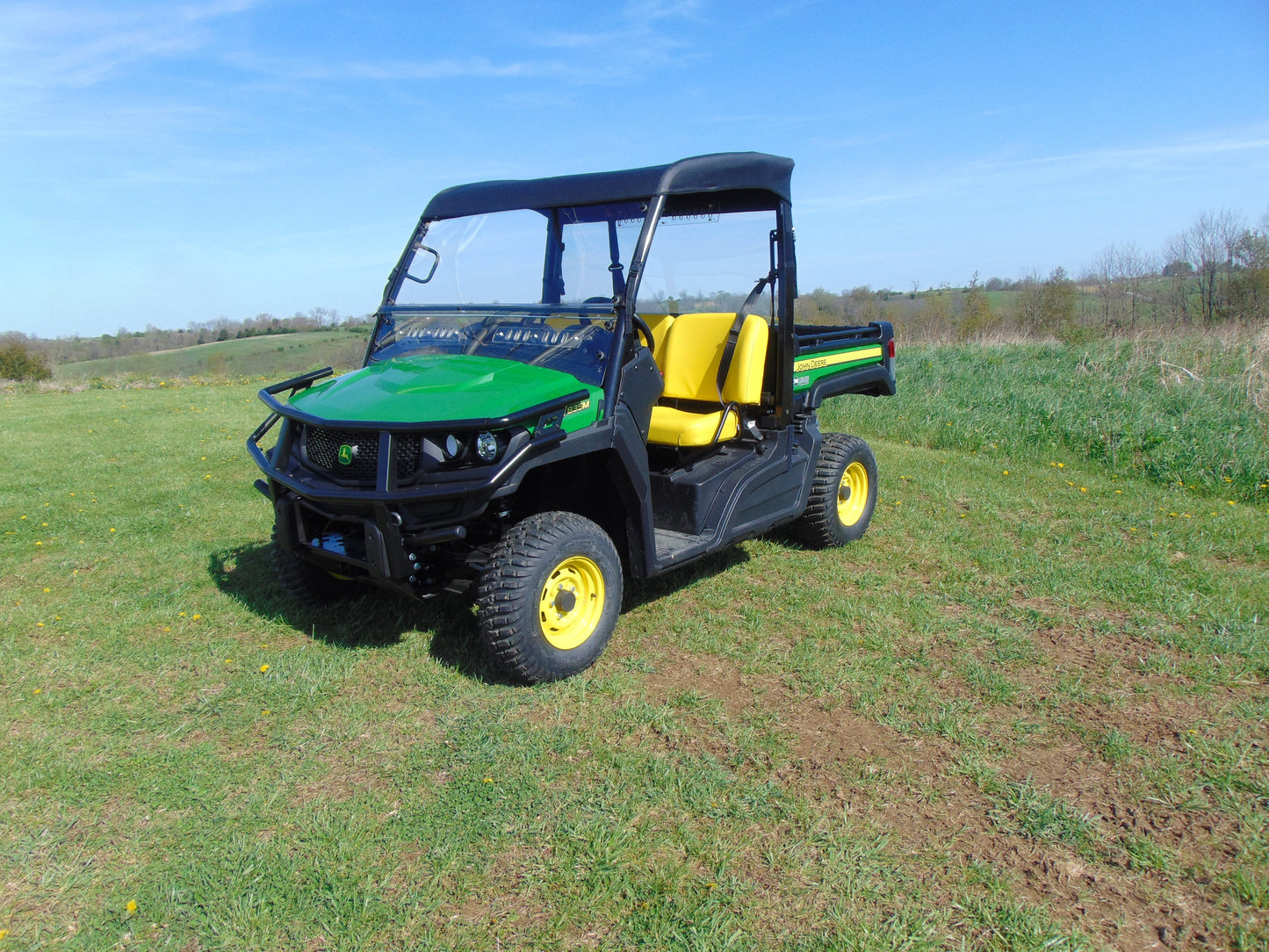 3 Star UTV John Deere Gator 835/865 - Soft Top (JDG835-TCA-BLK) - 3 Star UTV