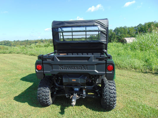 3 Star UTV Kawasaki Pro-MX - Soft Back Panel (KAWMMX-BCK-BLK) - 3 Star UTV