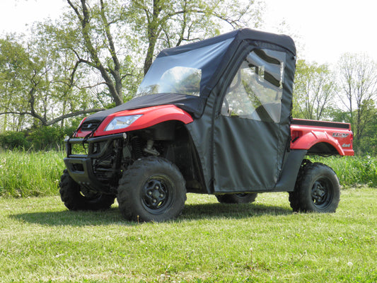 3 Star UTV Kymco 500 - Full Cab Enclosure with Vinyl Windshield - 3 Star UTV