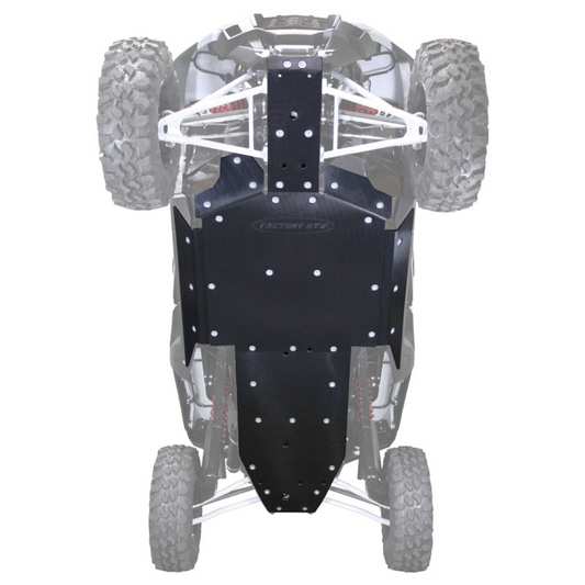 Kawasaki Teryx KRX 1000 UHMW Skid Plate with Rock Sliders