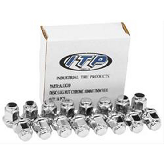 12xmm X1.50 Top Tapered Splined Lug Nut - Box of 16 - ALUG20BX | ITP