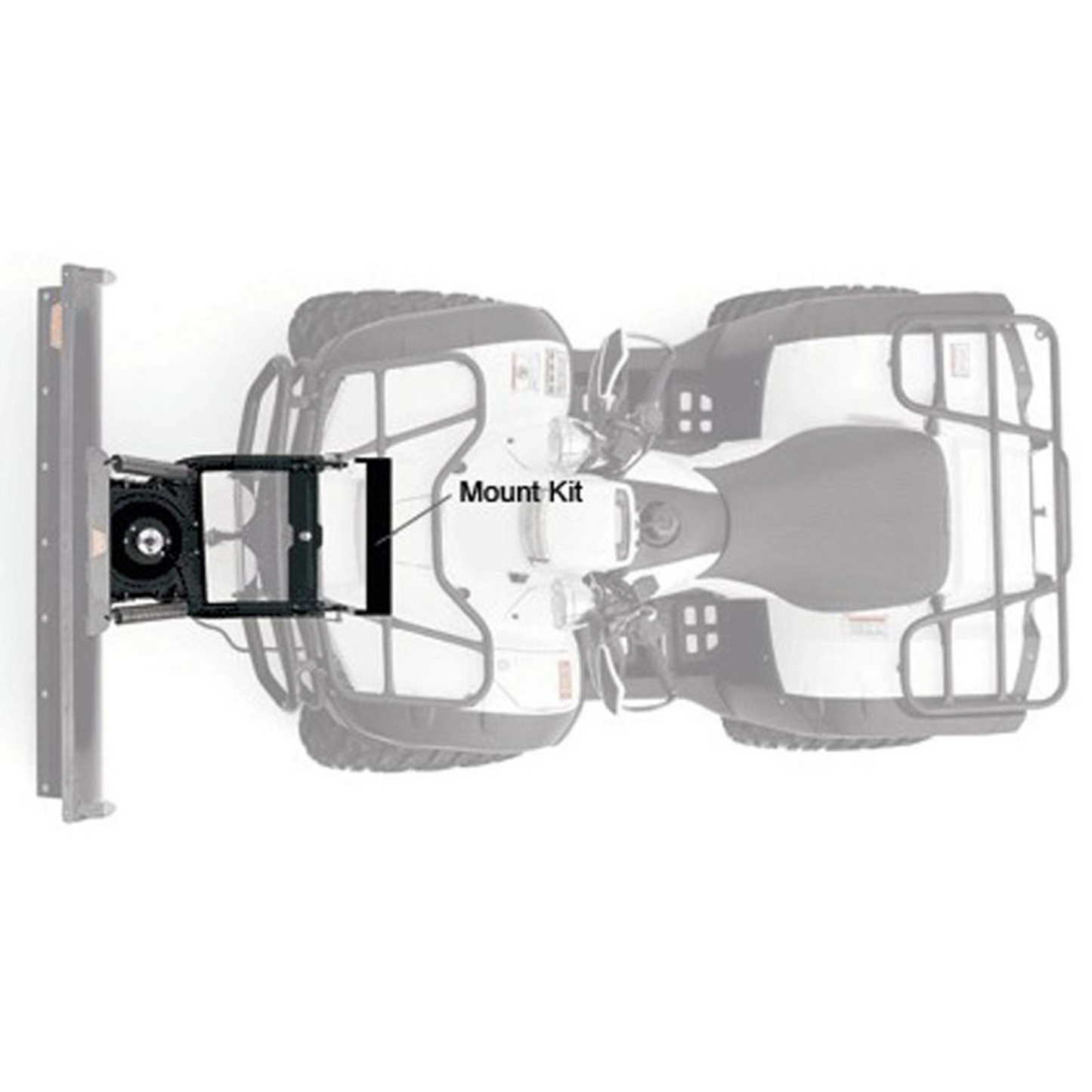 Warn Center Mount Plow Mount Yamaha - 88188