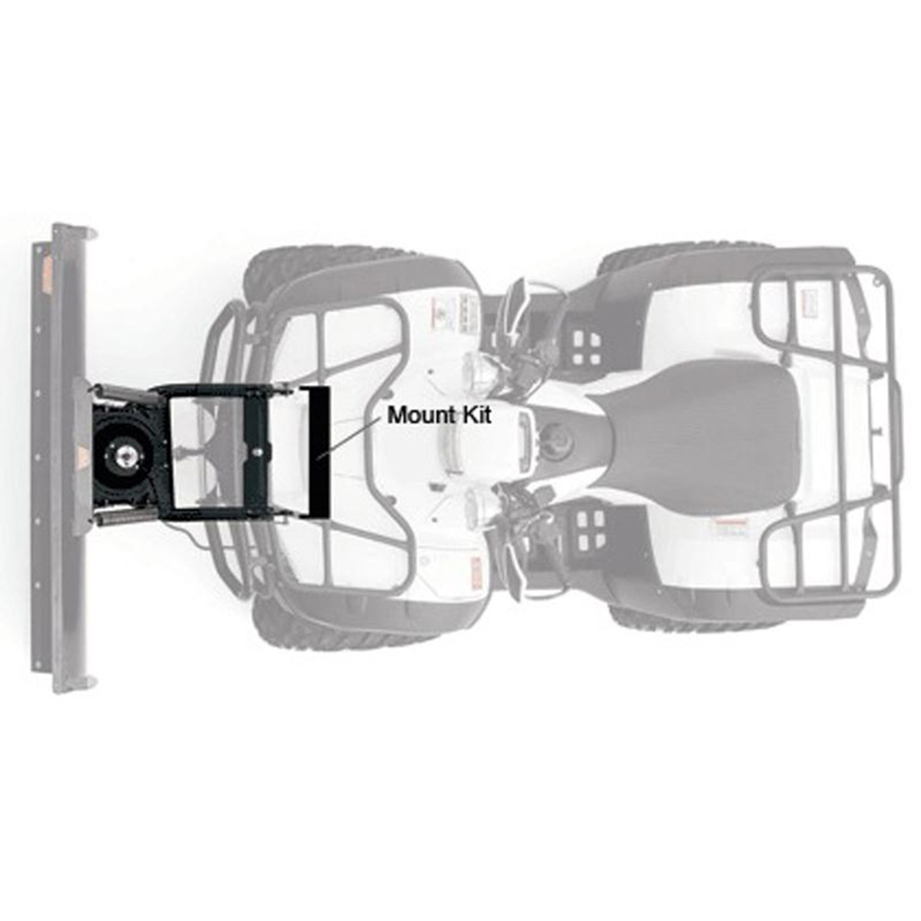 Warn Center Mount Plow Mount Yamaha - 88188