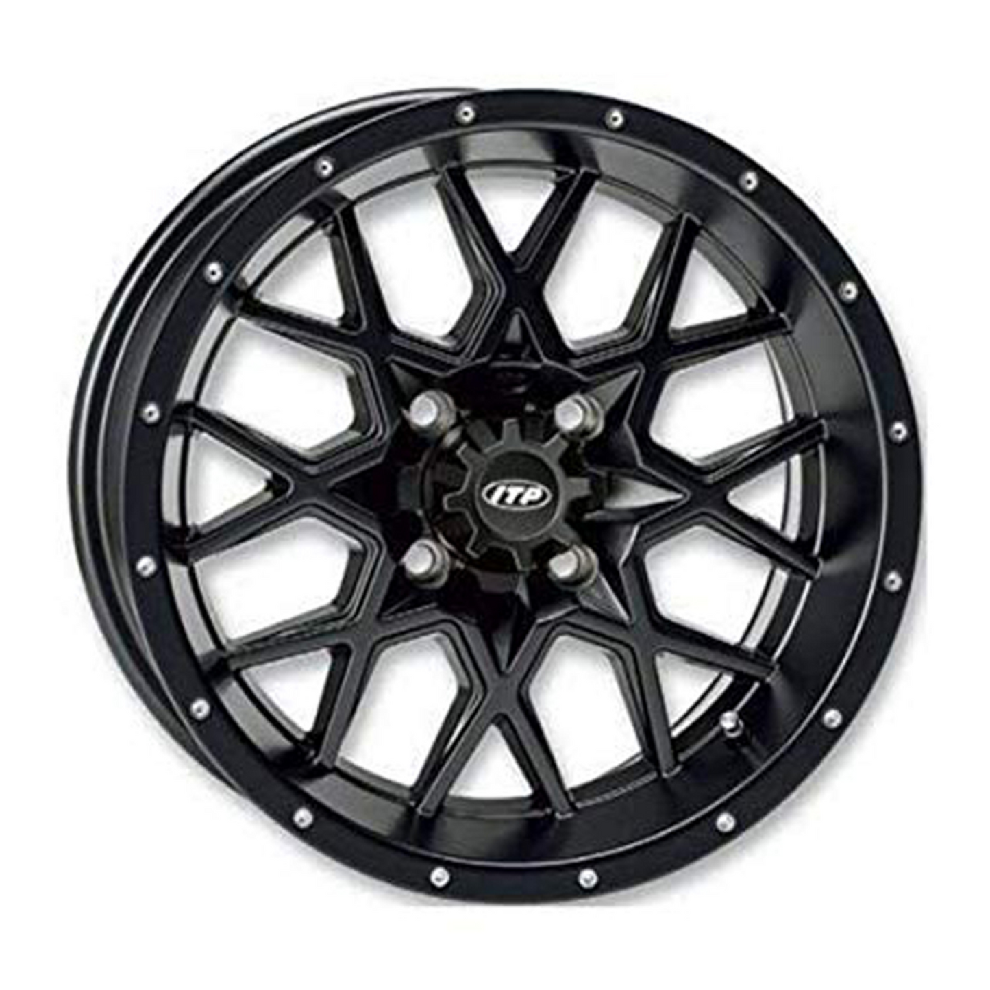 Itp Hurricane Wheel 14X7 Matteblack (14RB118BX) - 1428641536B