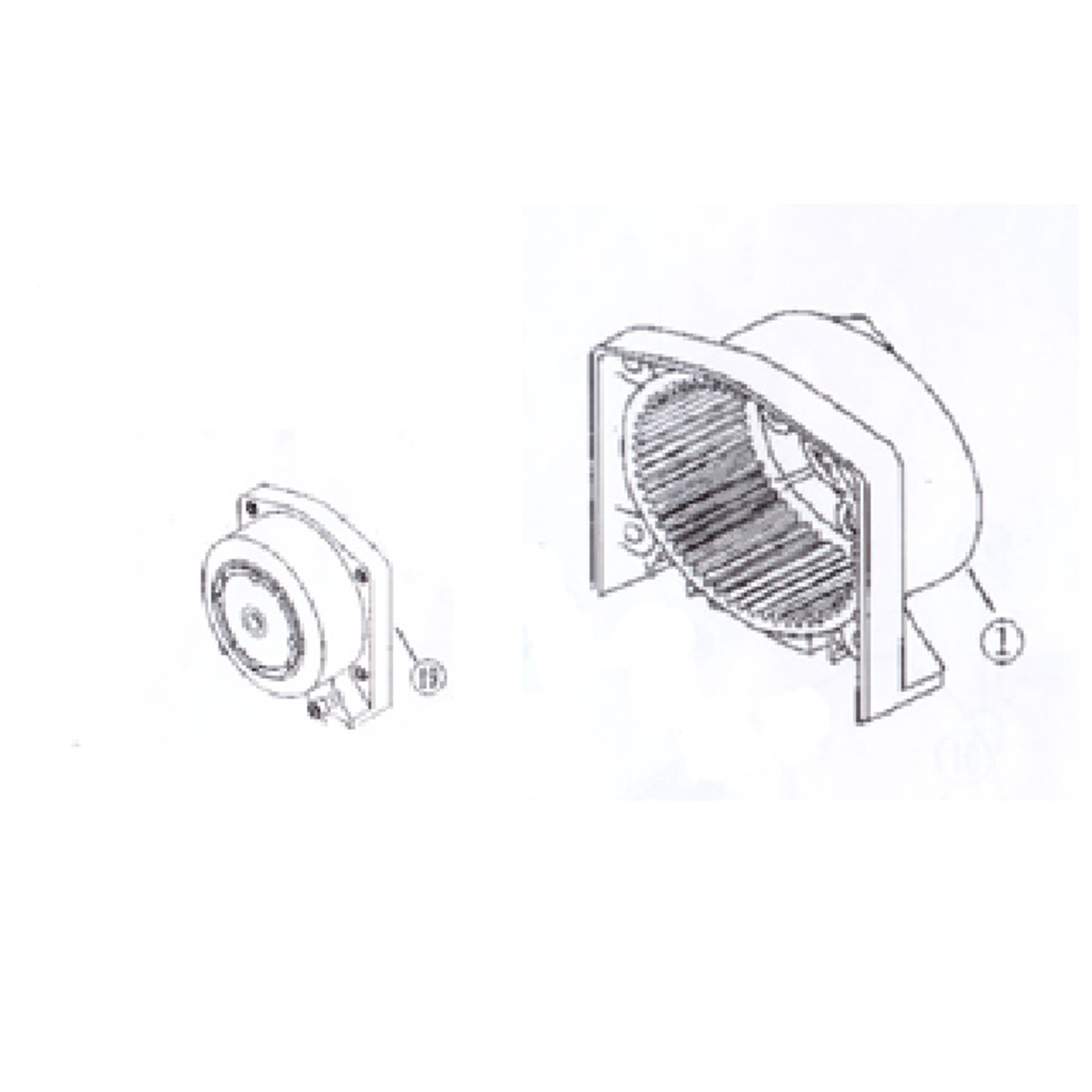 End Housing And Clutch Assembly For 3000 Lb. Winch - AC-12003J