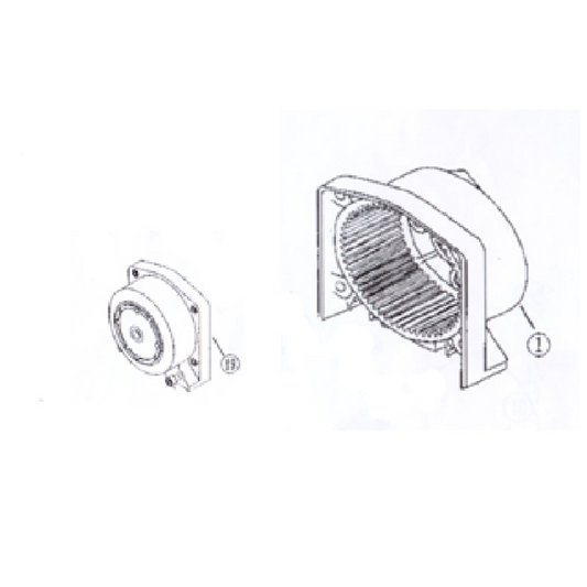 End Housing And Clutch Assembly For 3000 Lb. Winch - AC-12003J