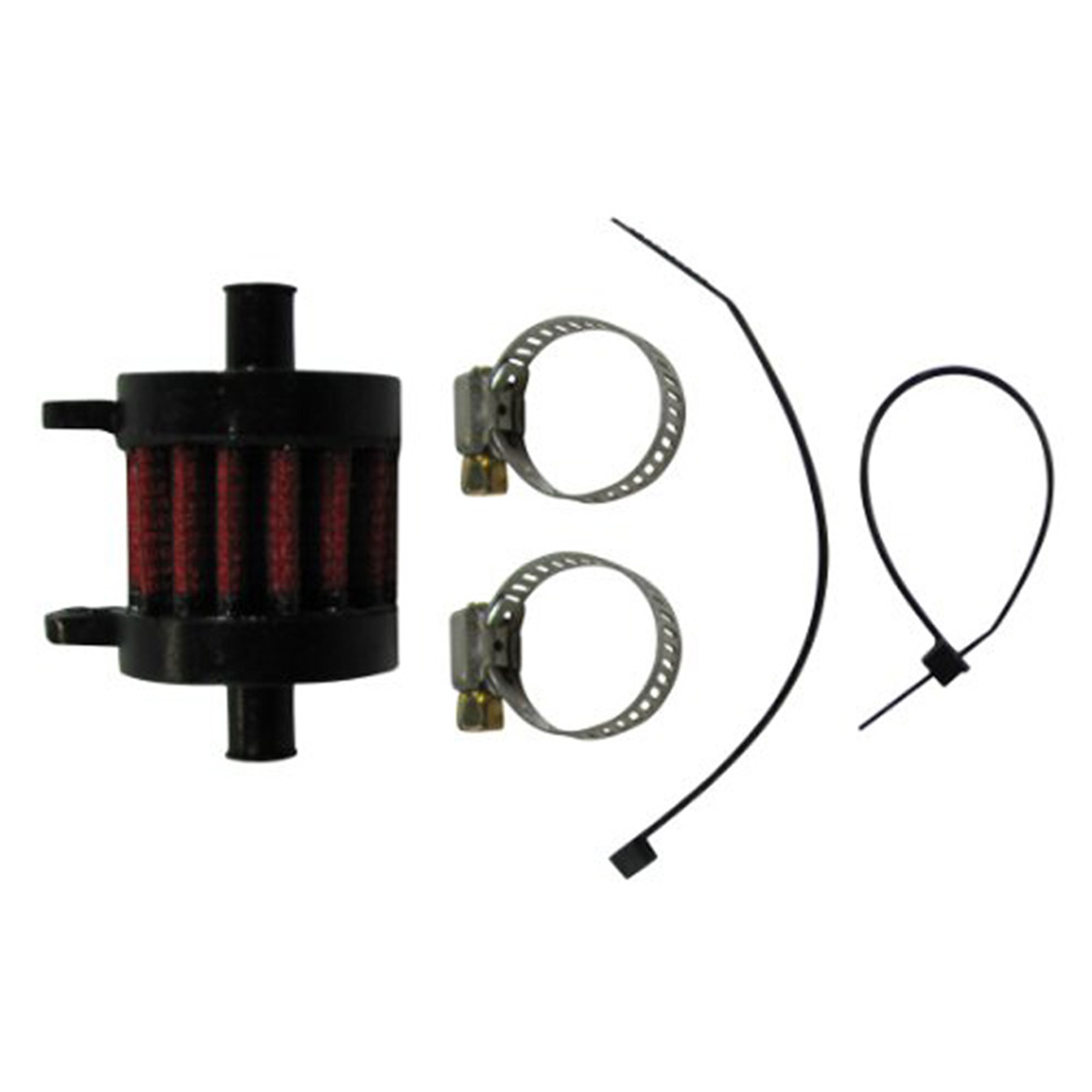 Uni Breather Filter, 1 1/2" O.d. X 1 1/2" Length.dual 1/4" Inl - UP-220 - Image 2