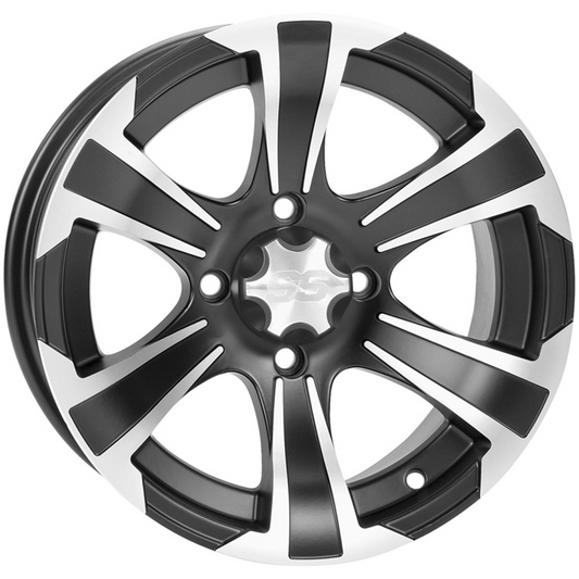 Itp Ss Alloy SS312, Black W/ Machined - 14X6 (14SS725BX) - 1428454536B