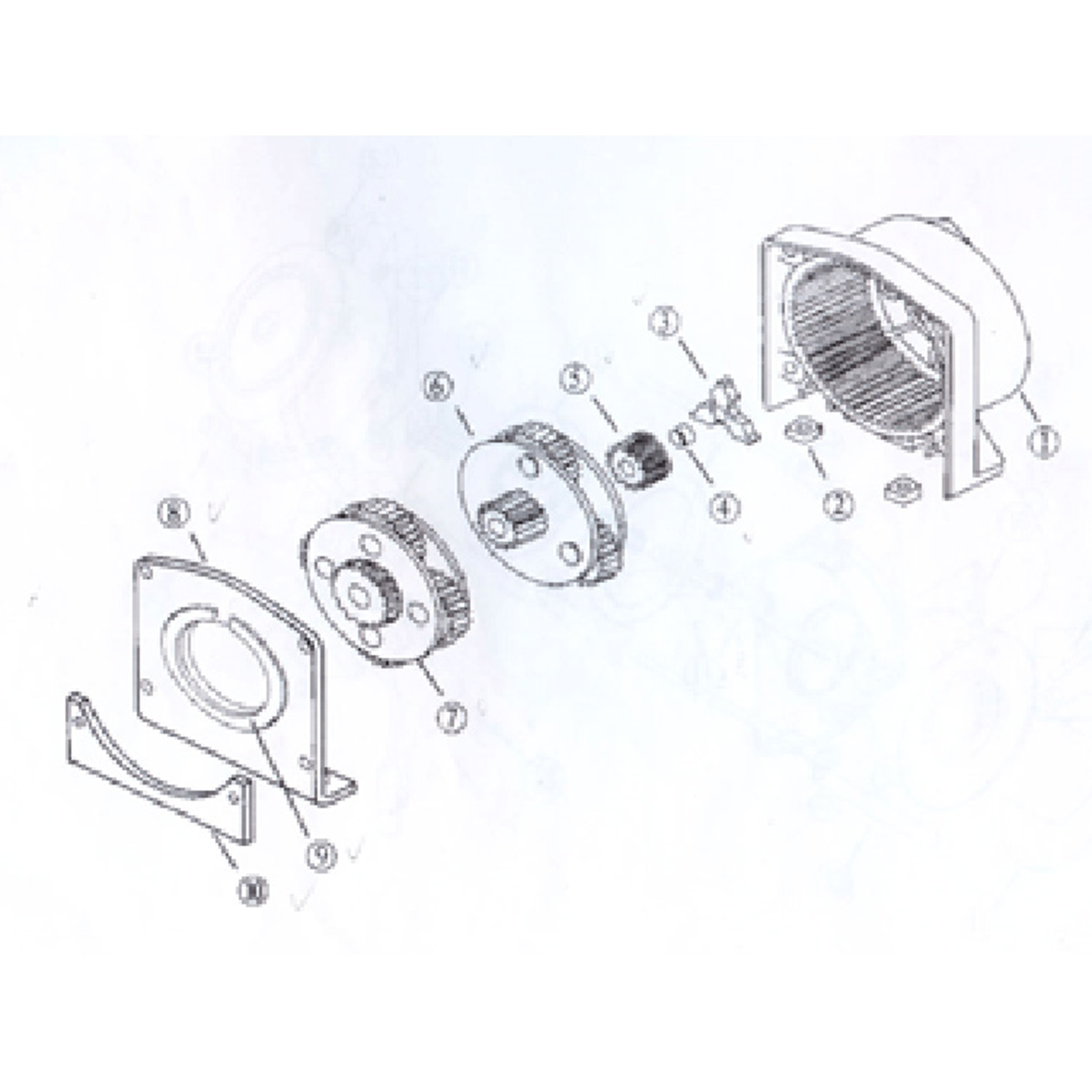 Gear Kit For 3000 Lb. Winch - AC-12003K