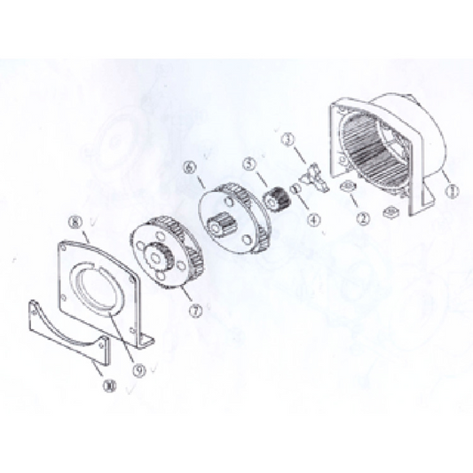 Drum Support Plate Kit For 3000 Lb. Winch - AC-12003L