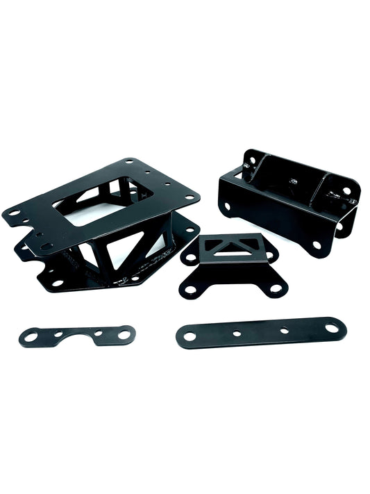LM-UTV Can-Am Maverick X3 Front Gusset Kit - LM-UTV