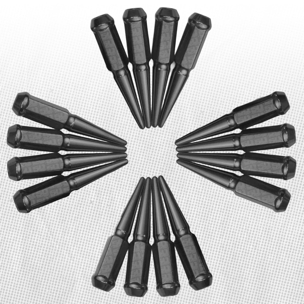 14x2.0mm Extended Spike Lug Nuts - 60 Degree Taper Seat
