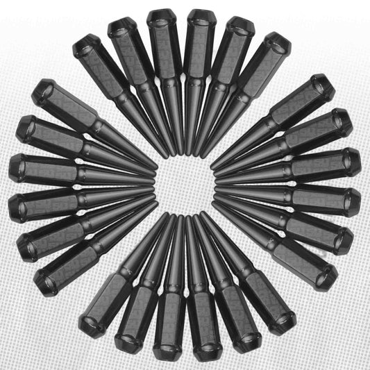 12x1.5mm Extended Spike Lug Nuts - 60 Degree Taper Seat