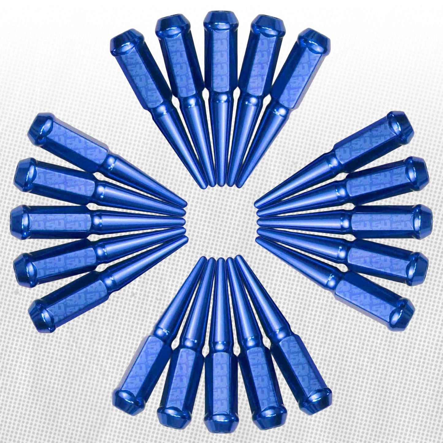 14x1.5mm Extended Spike Lug Nuts - 60 Degree Taper Seat