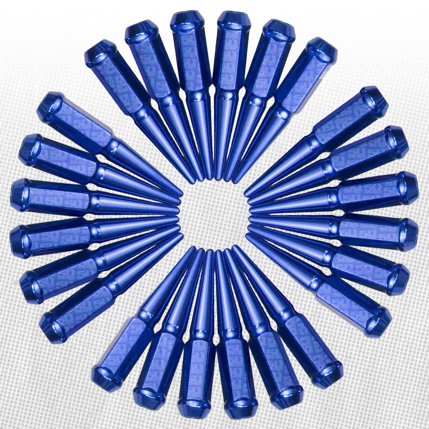 1/2 Inch Extended Spike Lug Nuts - 60 Degree Taper Seat