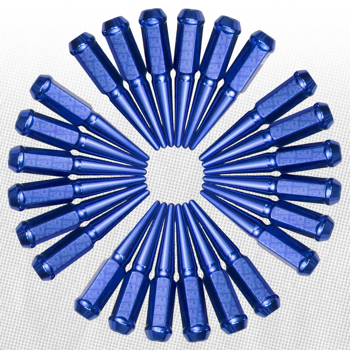 14x2.0mm Extended Spike Lug Nuts - 60 Degree Taper Seat