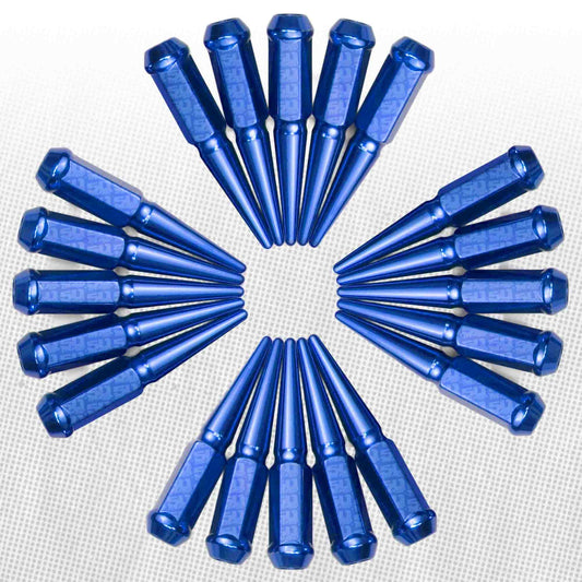 12x1.5mm Extended Spike Lug Nuts - 60 Degree Taper Seat