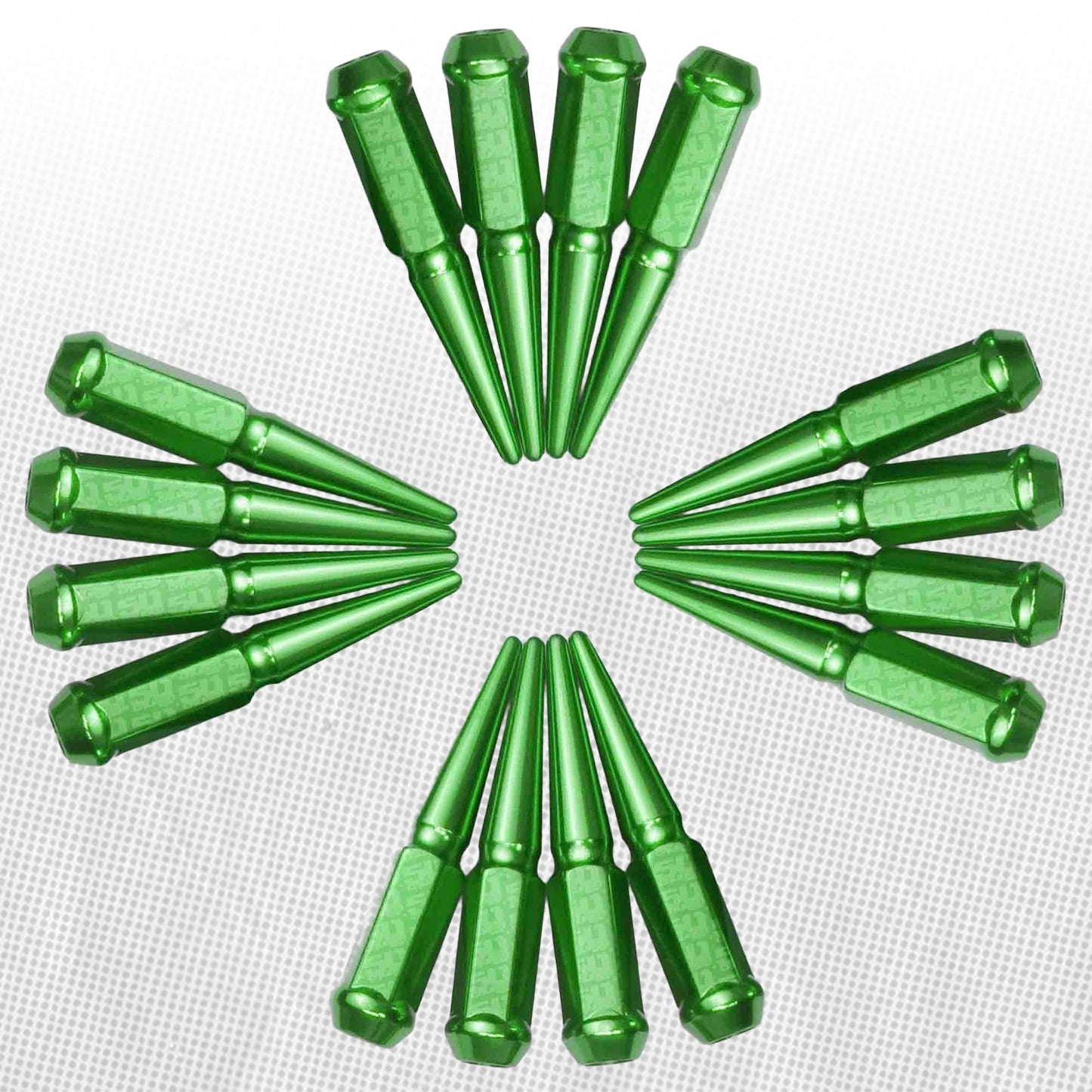 14x2.0mm Extended Spike Lug Nuts - 60 Degree Taper Seat