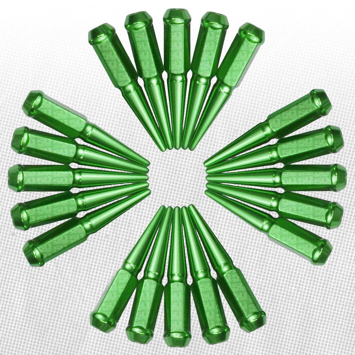 14x1.5mm Extended Spike Lug Nuts - 60 Degree Taper Seat