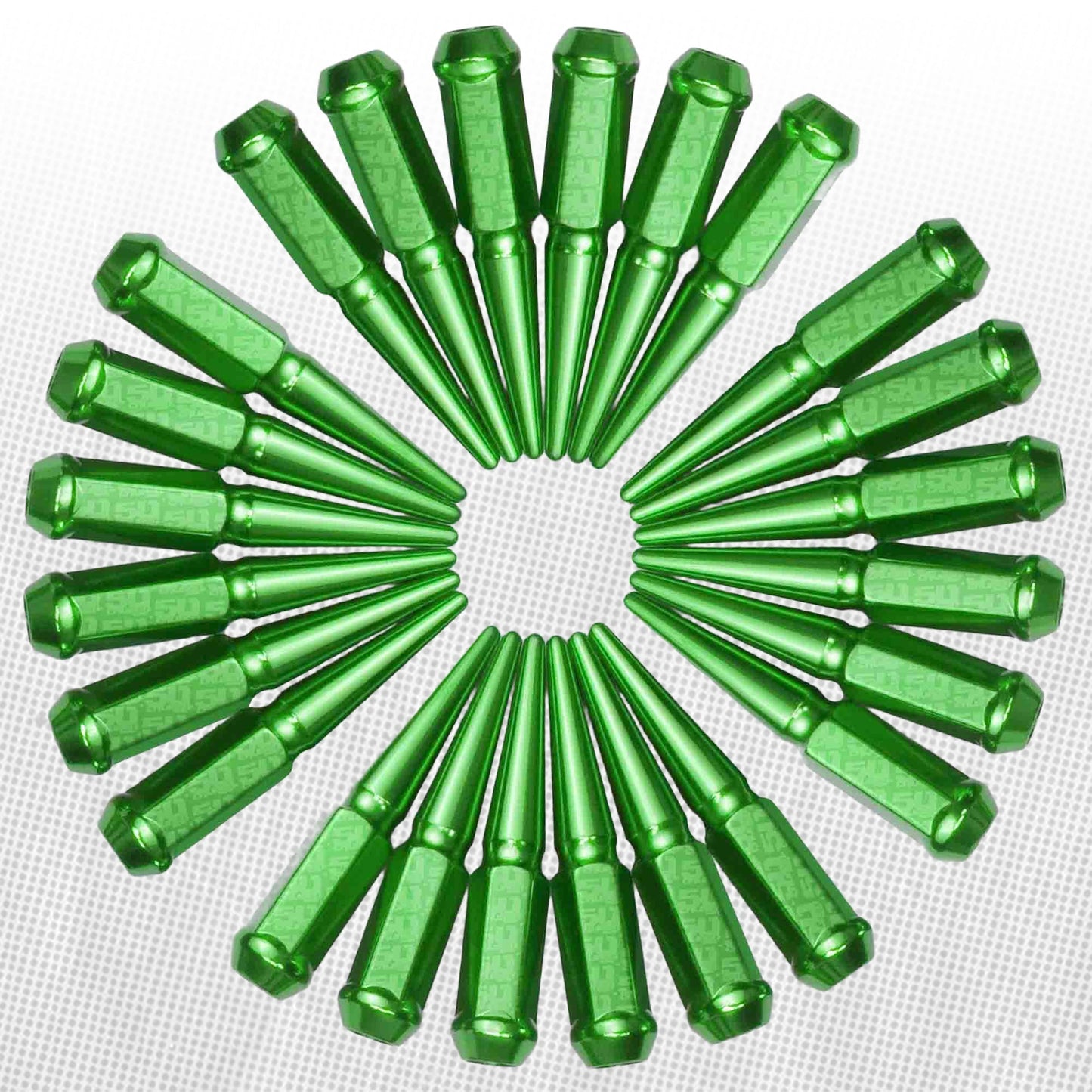 12x1.5mm Extended Spike Lug Nuts - 60 Degree Taper Seat
