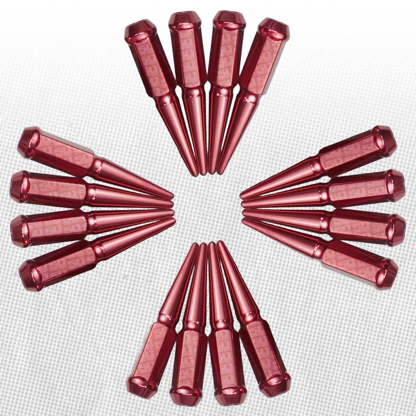 1/2 Inch Extended Spike Lug Nuts - 60 Degree Taper Seat