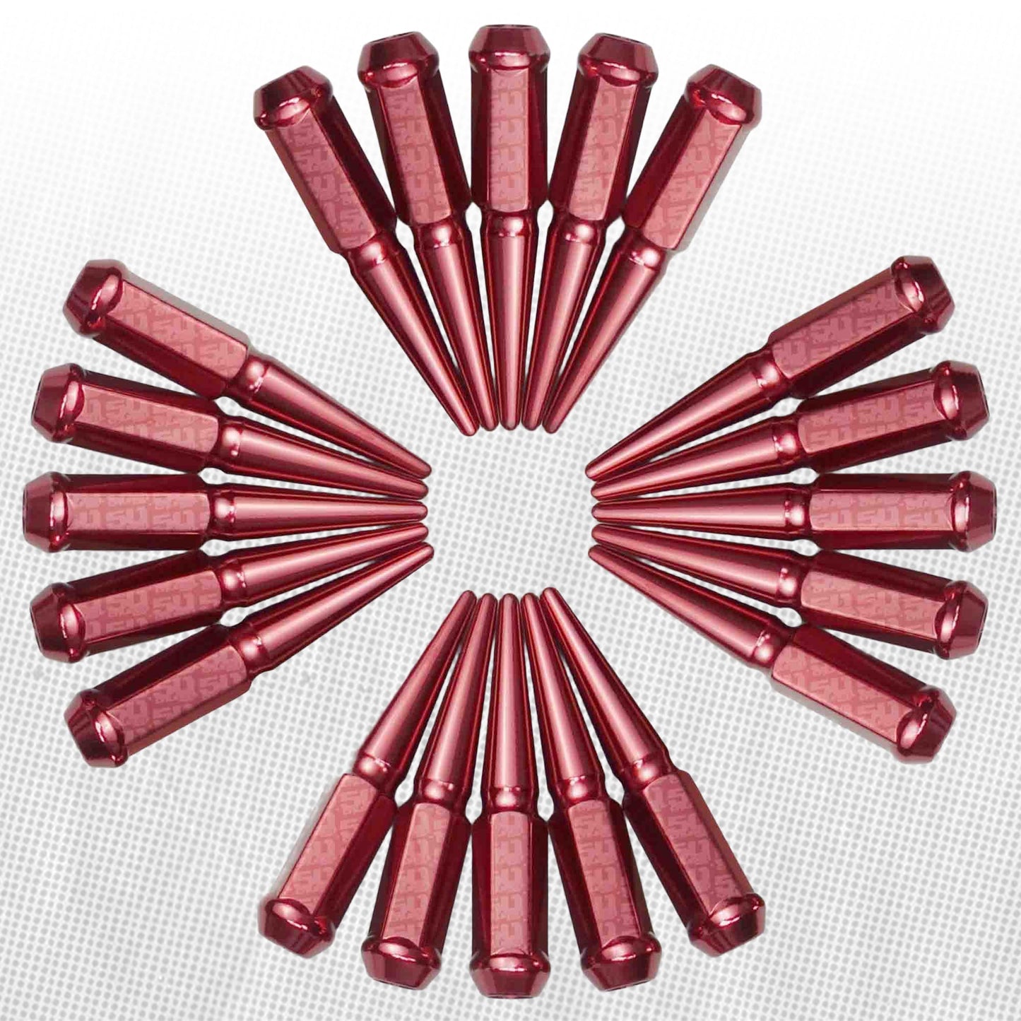 14x1.5mm Extended Spike Lug Nuts - 60 Degree Taper Seat