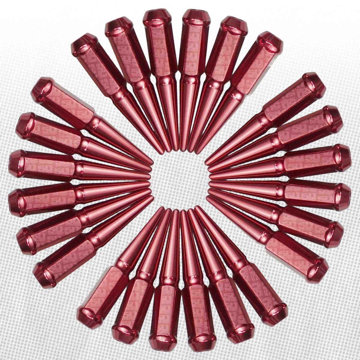 1/2 Inch Extended Spike Lug Nuts - 60 Degree Taper Seat