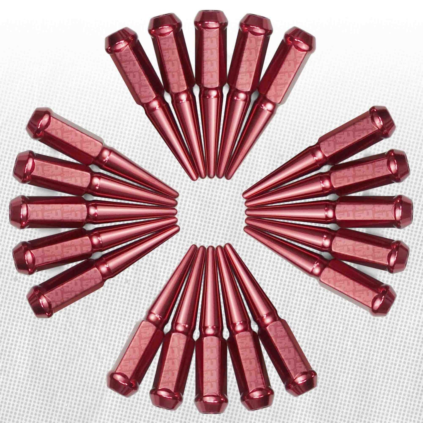 14x1.5mm Extended Spike Lug Nuts - 60 Degree Taper Seat