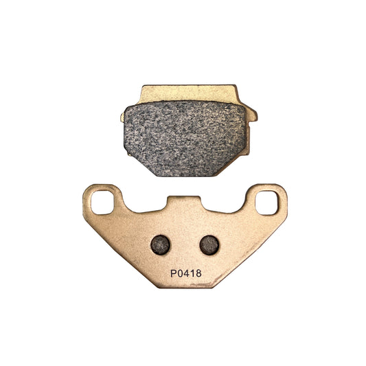 Demon Powersports 1985–2013 Kawasaki Tecate, Raptor 90, Grizzly 300 Rear Left, Rear Right Demon Sintered Brake Pads - Demon Powersports