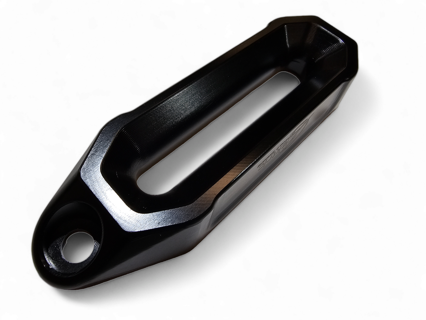 Elektric Offroad Designs UTV Winch Fairlead and Hook (Black) - WFL110001
