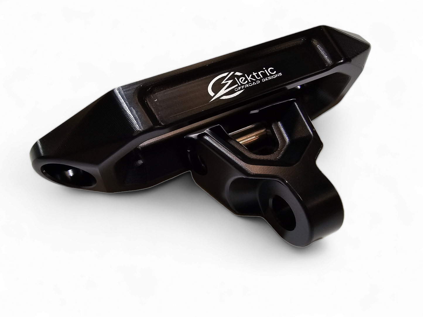 Elektric Offroad Designs UTV Winch Fairlead and Hook (Black) - WFL110001
