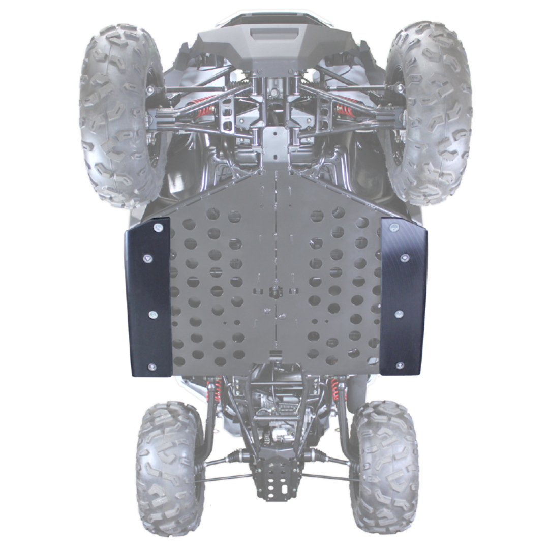 Factory UTV Polaris RZR 200 UHMW Rock Sliders - Factory UTV