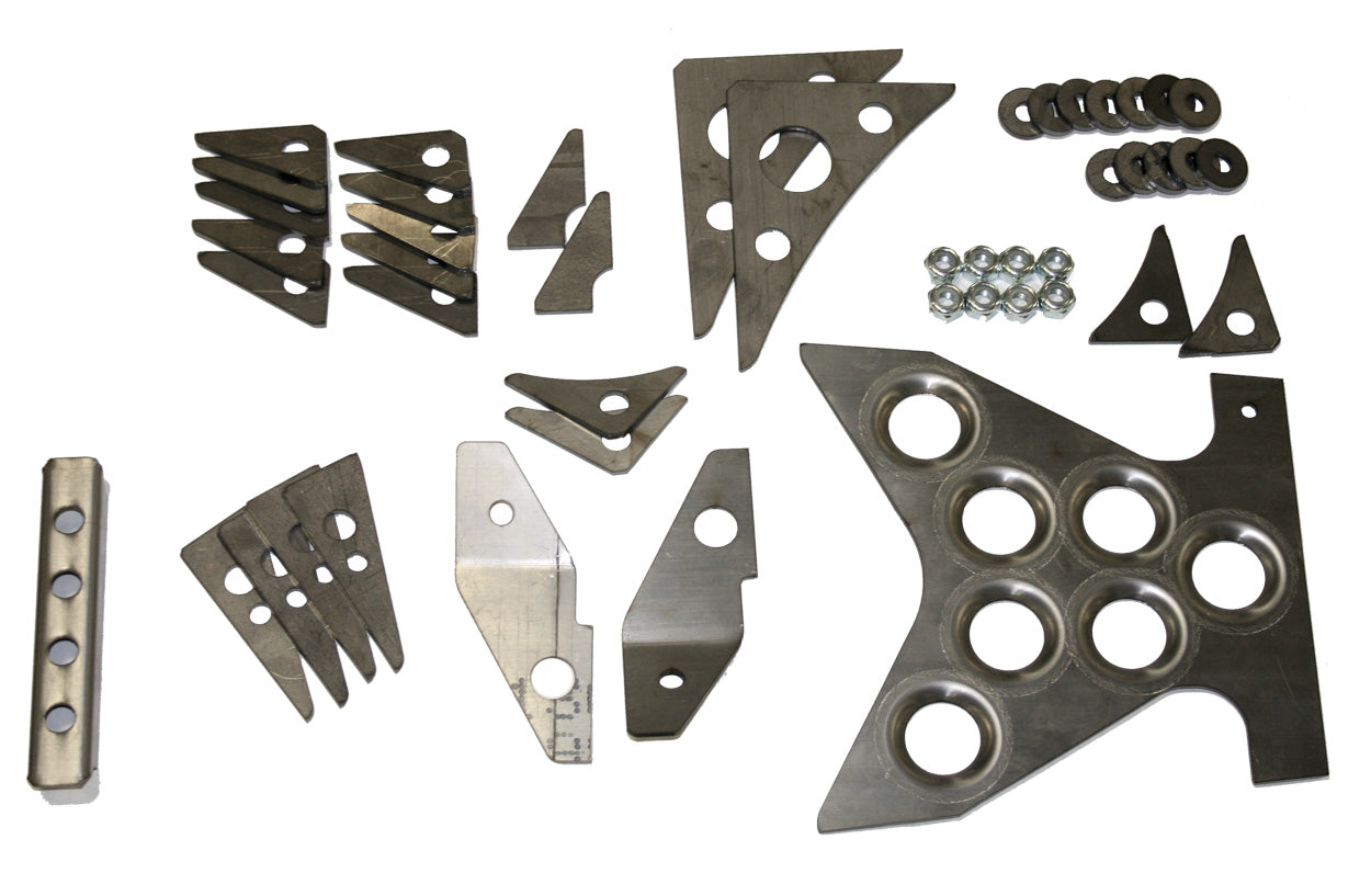 Lone Star Racing ATV & UTV Polaris RZR 800 Frame Gusset Kit - Lone Star Racing ATV & UTV