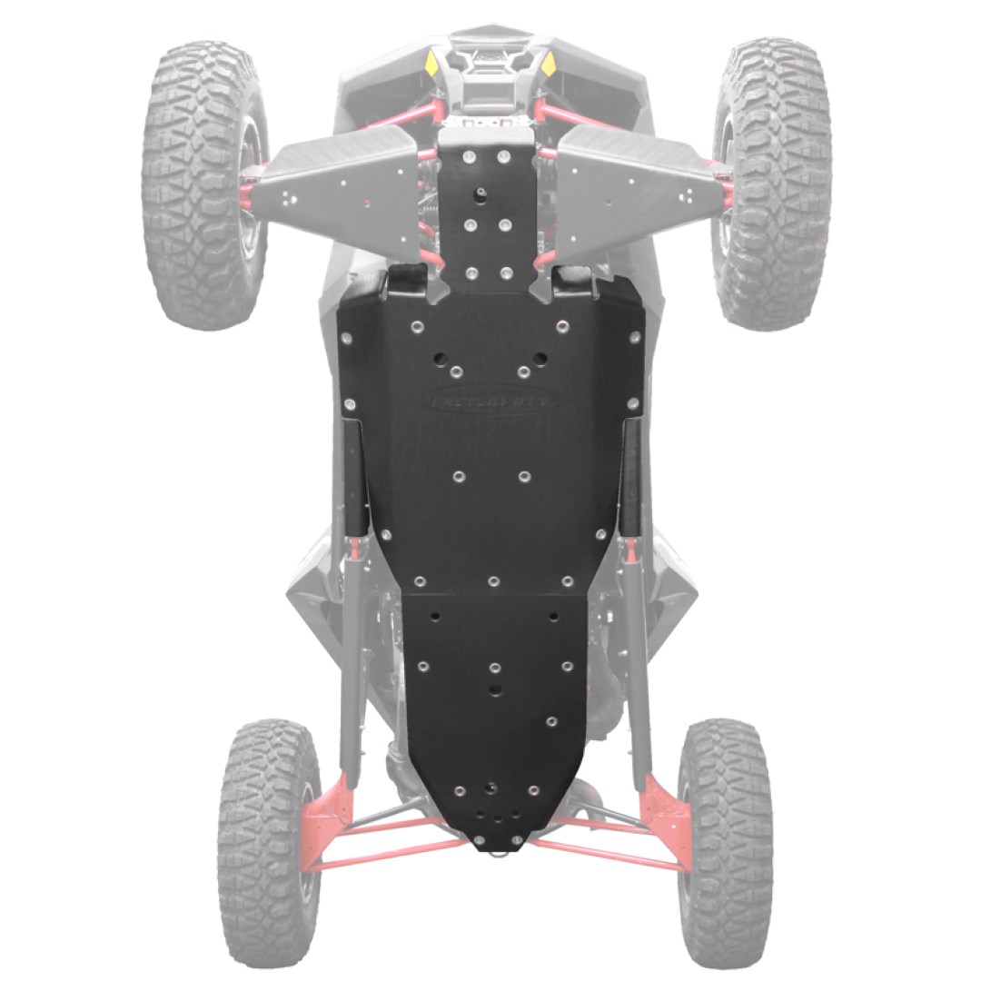 Factory UTV Polaris RZR RS1 UHMW Skid Plate - Factory UTV