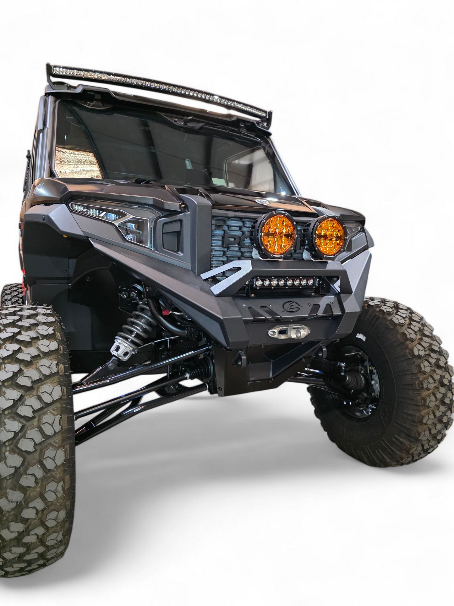 2024+ Polaris Xpedition HDX Front Winch Bumper (Standard Small Hoop) - FWB620003