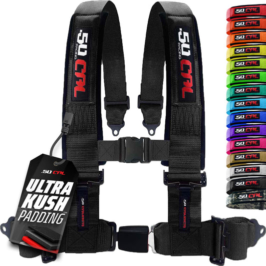 Pro Series 2" & 3" 4 point Harness with push button release