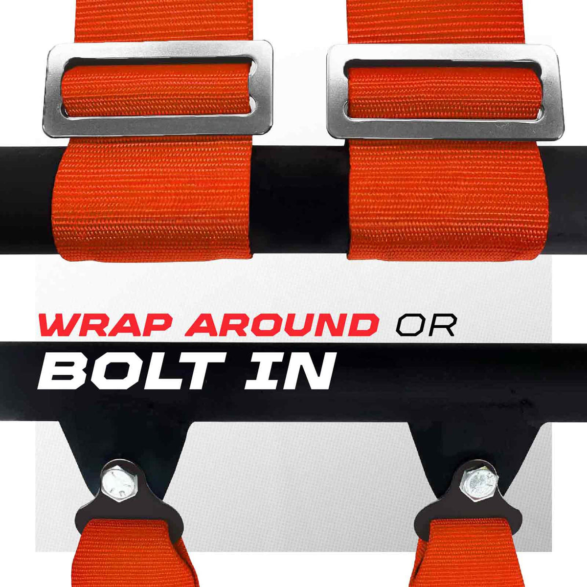 3" 5 point Pro Series Latch Harness 50 Caliber Racing Harness