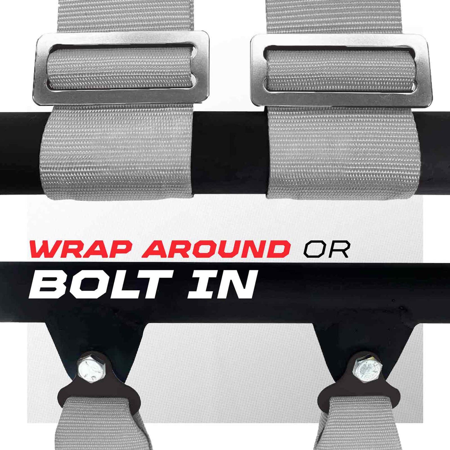 2" 5 point Pro Series Latch Harness 50 Caliber Racing Harness