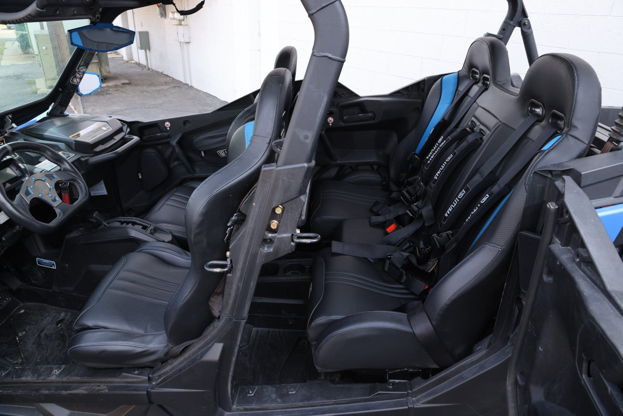 Maverick Sport Max Rear Bench with Harnesses (2019+)