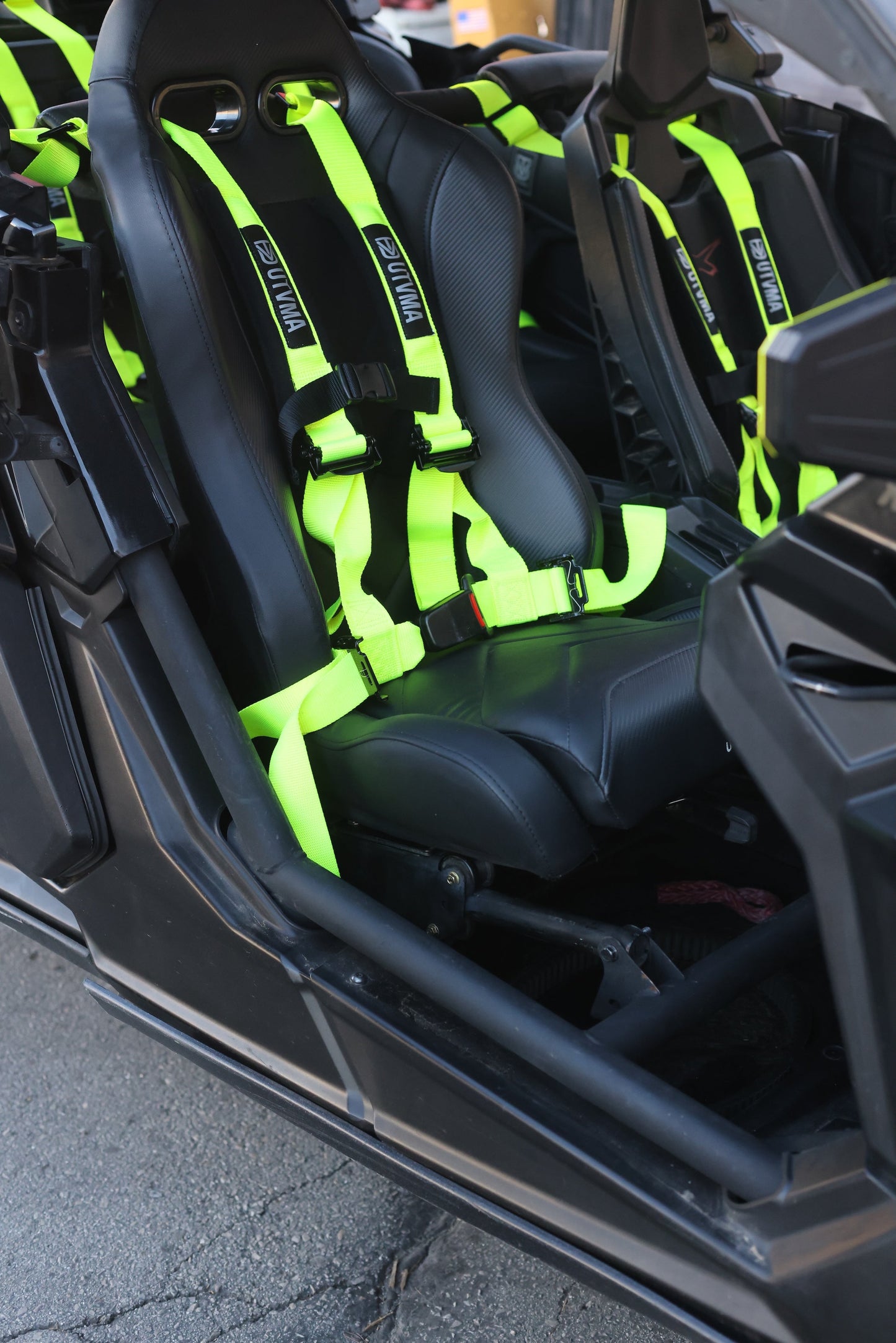 "REBEL" Series Pair of Front Suspension Bucket Seats Maverick R 2 or 4 Seater (2024-2025)