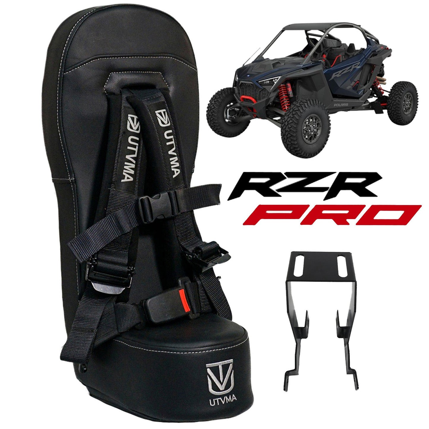 UTV Mountain Accessories RZR 2 PRO R Bump Seat (2020-2024) - UTV Mountain Accessories