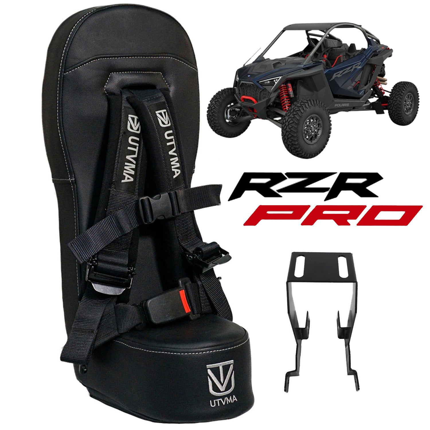UTV Mountain Accessories RZR 2 PRO R Bump Seat (2020-2024) - UTV Mountain Accessories
