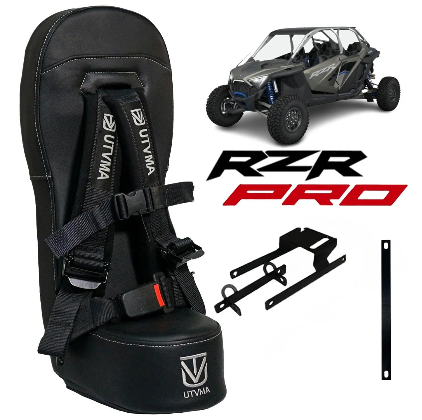 UTV Mountain Accessories RZR 4 PRO R Rear Bump Seat (2025+) - UTV Mountain Accessories