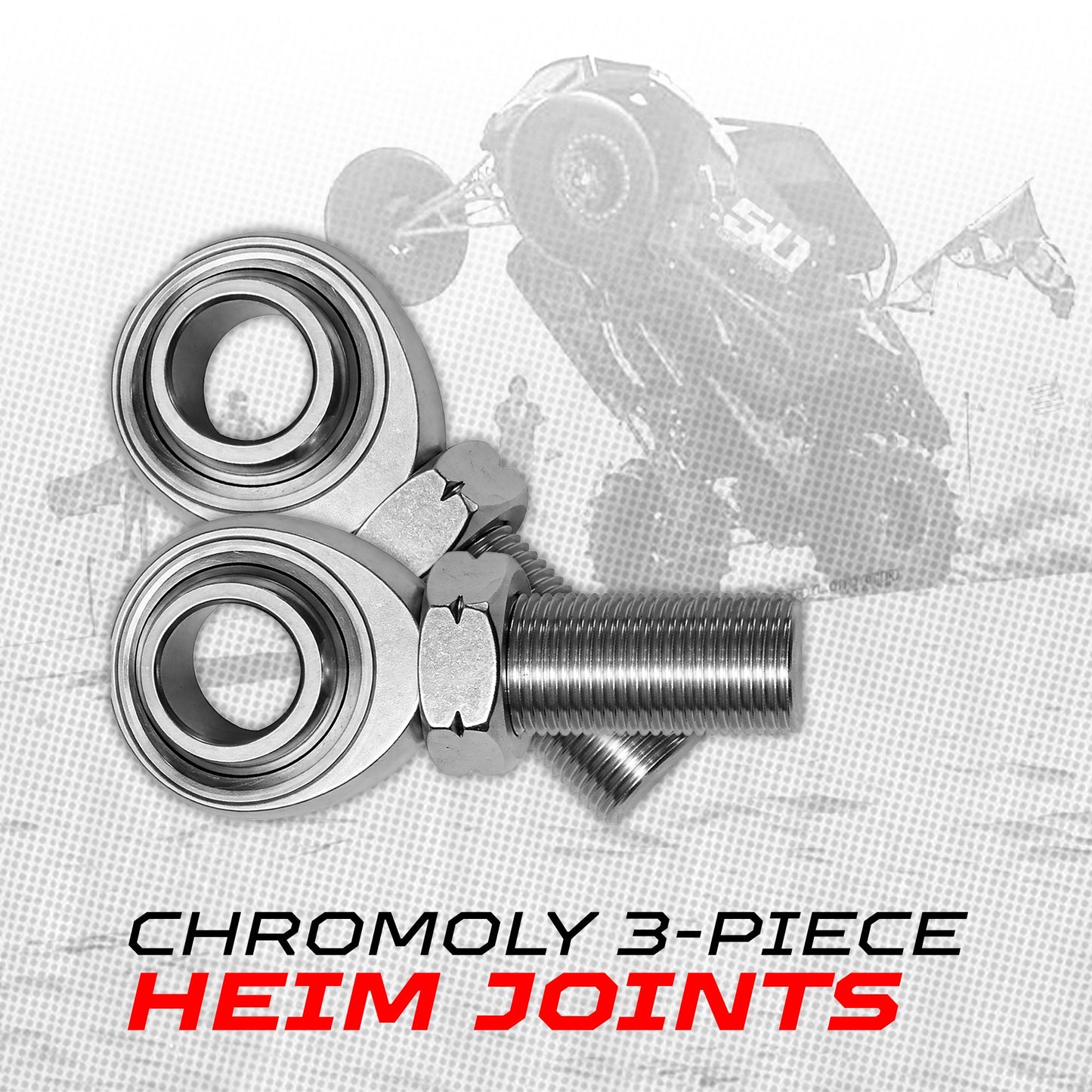 XP Turbo CNC Billet Radius Rods