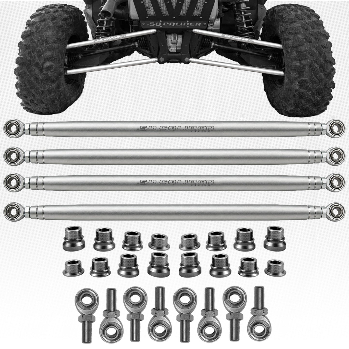 XP Turbo CNC Billet Radius Rods