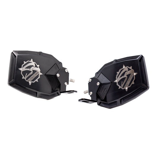 Sector Seven Stealth Navigator Mirrors w/ Light Brackets