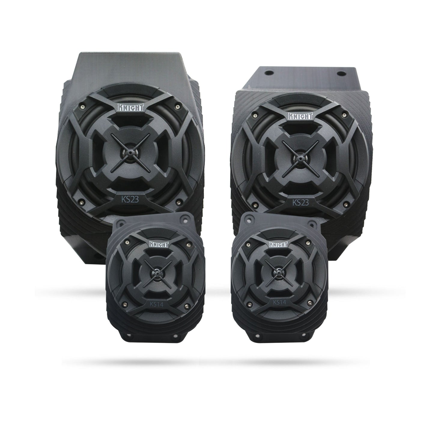 Yamaha Grizzly (07–15) Bluetooth LED ATV Surround Sound System