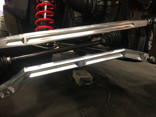 LM-UTV Polaris RZR Rear Radius Rods (64in) - LM-UTV